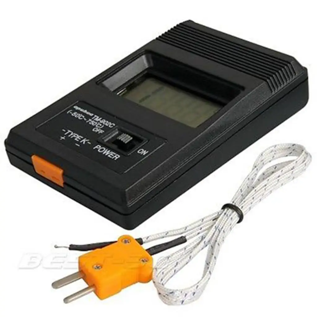 Φ ( 50C до 1300C) измеритель температуры TM902C цифровой K тип термометр датчик +