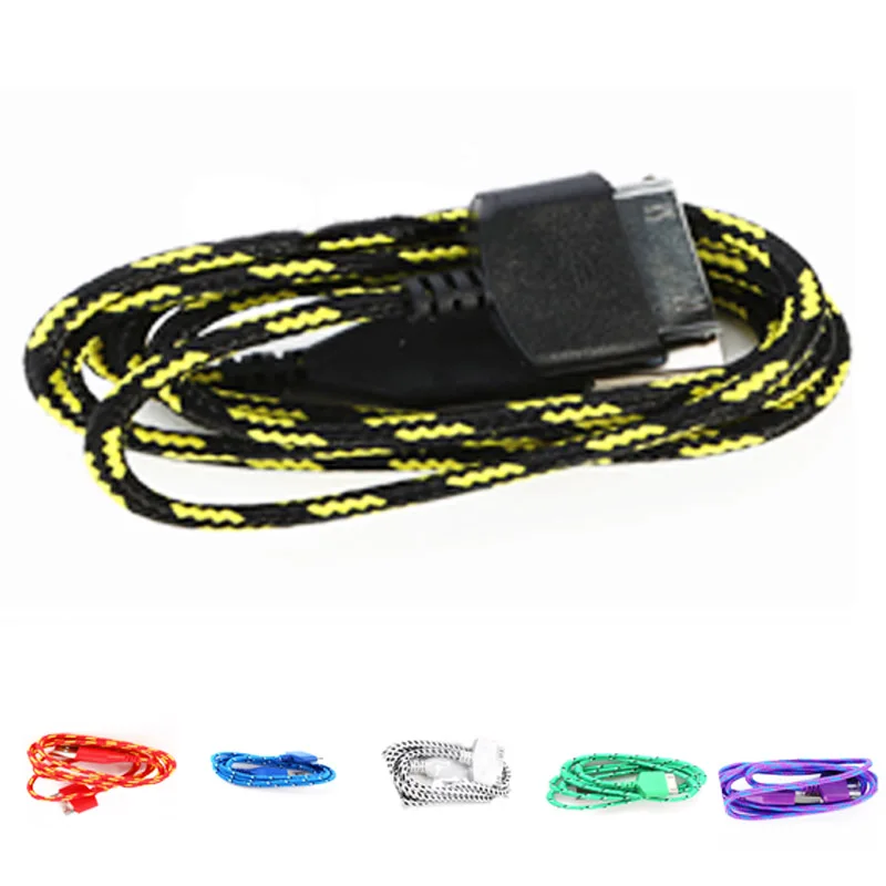 Новый 1 м плетеный нейлоновый 30 Pin к usb кабель для зарядки и синхронизации данных