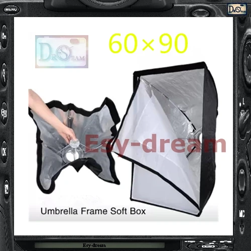 60*90 см рамка для зонта фотостудии фотостудия фотовспышка всех вспышек PS114 |