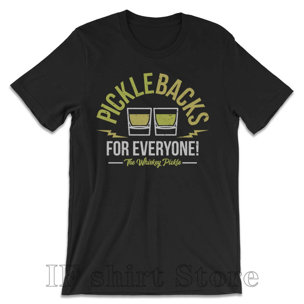 Забавные футболки Pickleback рубашки Picklebacks для всех! Футболка бара забавная рубашка с