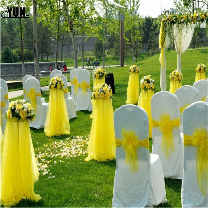 Детское платье для вечеринки с декоративным душем на день рождения девочки из органзы сетчатой, вязаной хлопчатобумажной пряжи, 72 см х 10 м.