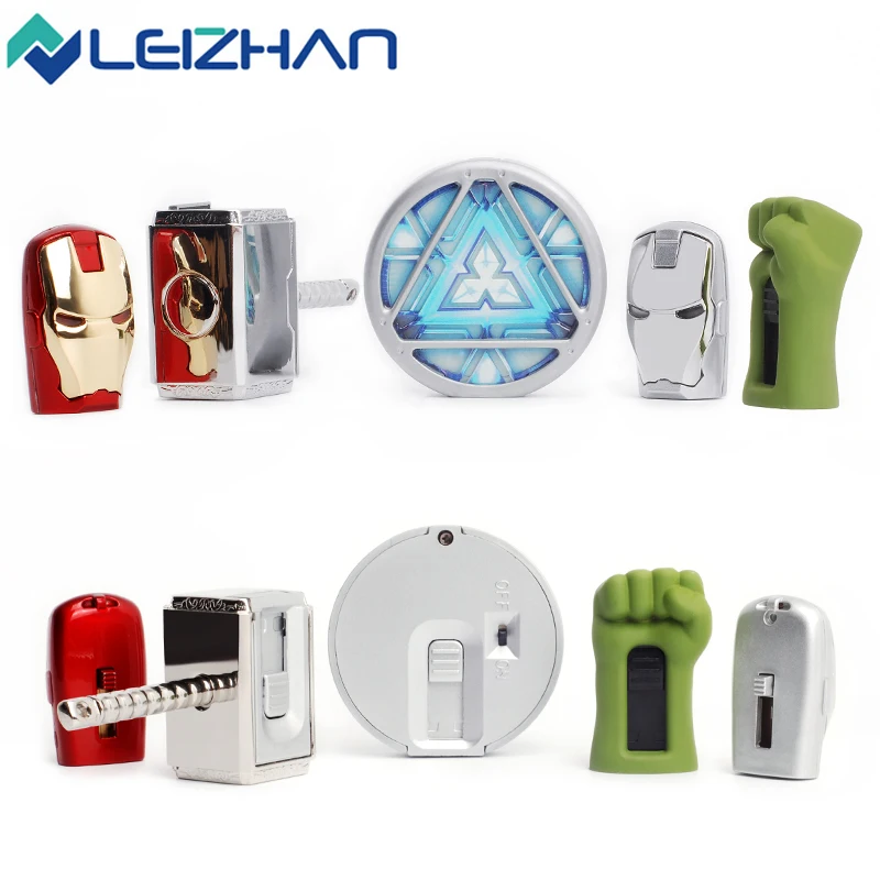 LEIZHAN Железный человек USB флеш накопитель 2 0 32 ГБ 16 8 4 карты памяти компьютера