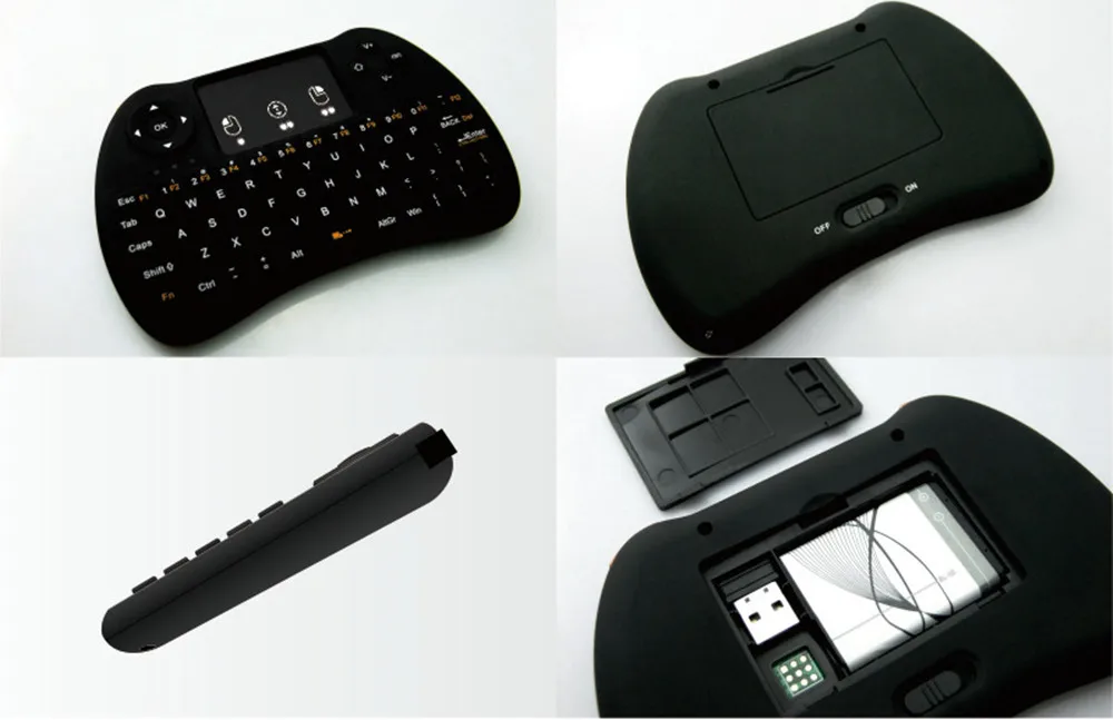 Беспроводная мини клавиатура H9 2 4 ГГц воздушная Мышь тачпад для Android Google TV Box TZ