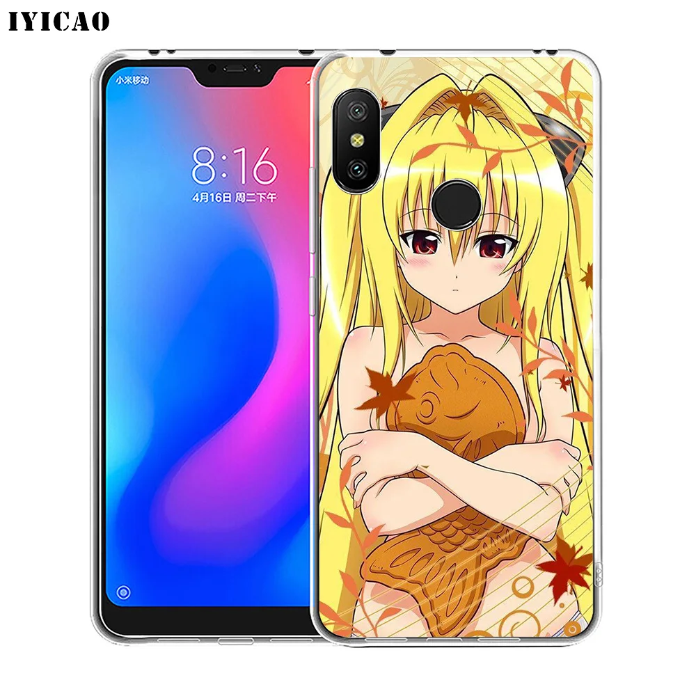 Мягкий силиконовый чехол для телефона IYICAO To Love Ru Darkness Xiaomi Redmi 4A 5A 6A Note 7 6 5 Pro Plus 4X