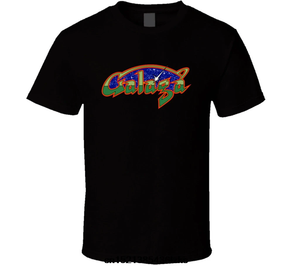 2018 новые мужские Gildan Galaga видео игры Футболка Arcade мастер Винтаж шутер Nieuwe Ван Ons