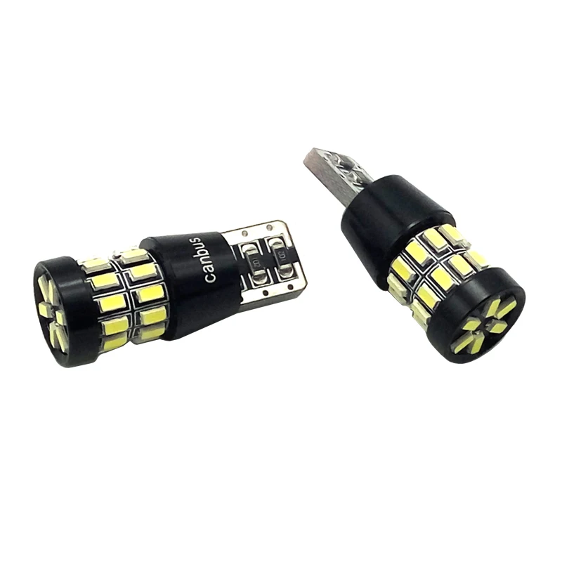 2 шт. светодиодный Canbus T10 W5W 3014 30SMD автомобильная светодиодная лампа свет внутри