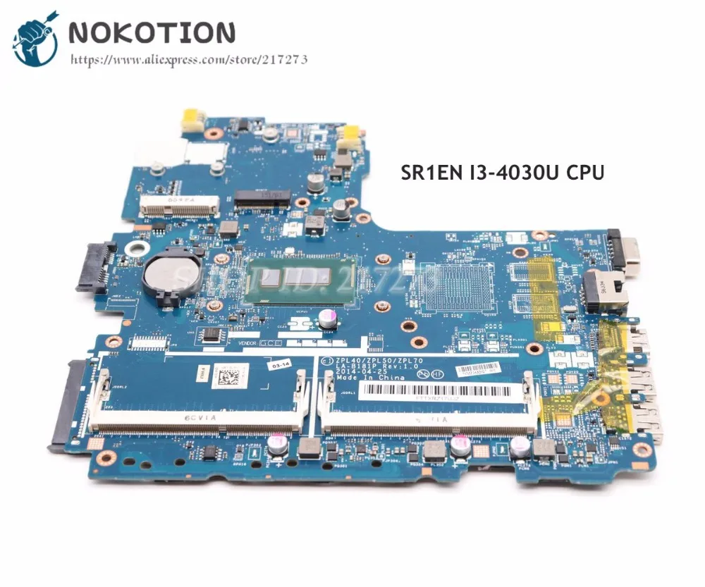 Материнская плата NOKOTION 768057 601 001 для ноутбука HP Probook 440 G2 450 ZPL40 ZPL50 ZPL70|Материнские