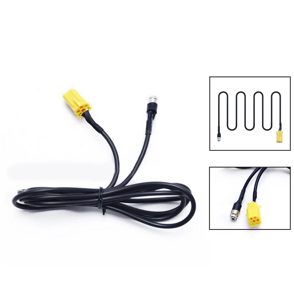 ISO Кабель-адаптер мини гнездовой автомобильный 6Pin 3 5 мм разъем аудио Aux кабель для