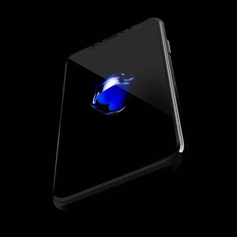 6D изогнутое твердое стекло с полным покрытием для iphone X защитная пленка 9H твердость для iphone 6 6s 7 8 Plus пленка из закаленного стекла