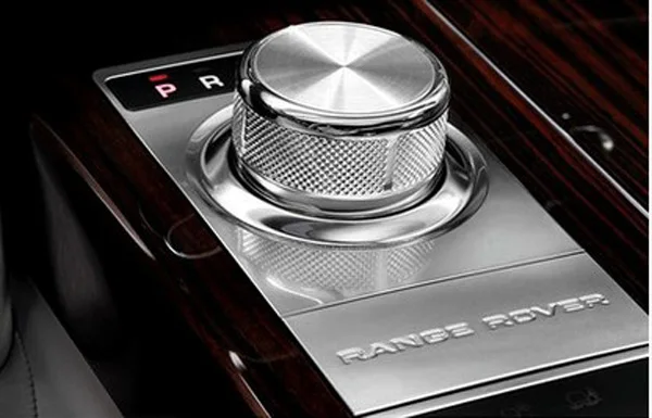 

Chrome Car Gear Shift Knob Cover Trim Car Interior Accessory For Range Rover Vogue SE Upgrade to SV Decoration Sticker Styling