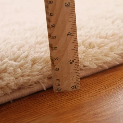 

Solid Color Fashion Home Carpet Living Room Area Decor Soft Door Carpets Warm Colorful Bedroom Floor Rugs Slip Resistant Mats