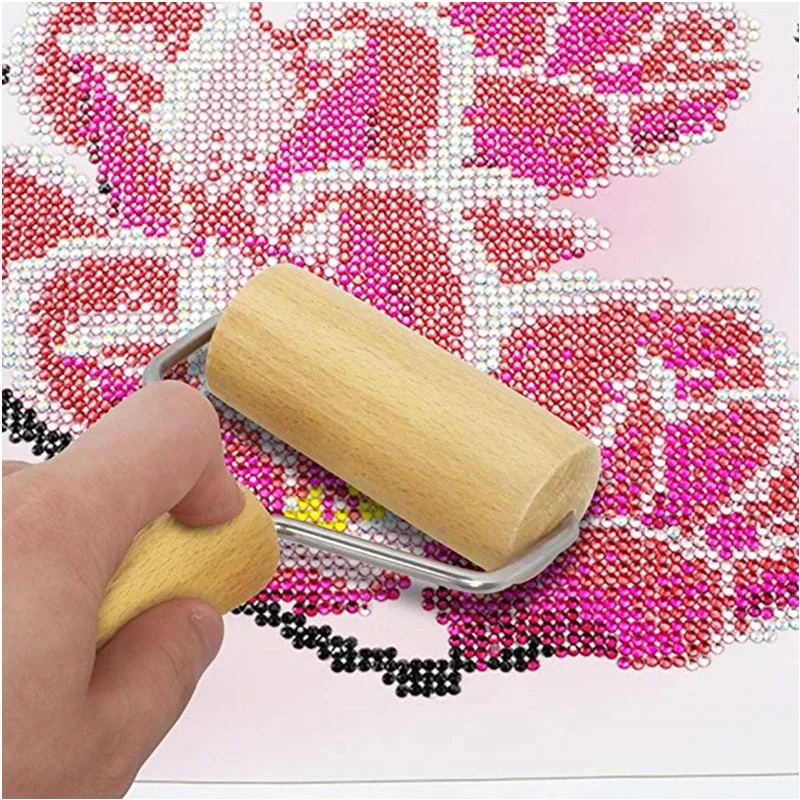 Алмазная живопись своими руками Инструмент Деревянный ролик 5D Стразы Вышивка