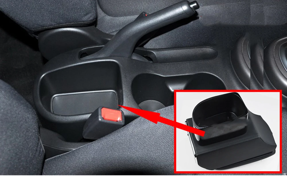 Для Kia Soul 2010 2011 2012 2013 Кожаные детали салона автомобиля Центральная консоль подлокотник коробка Авто подлокотники для хранения с USB