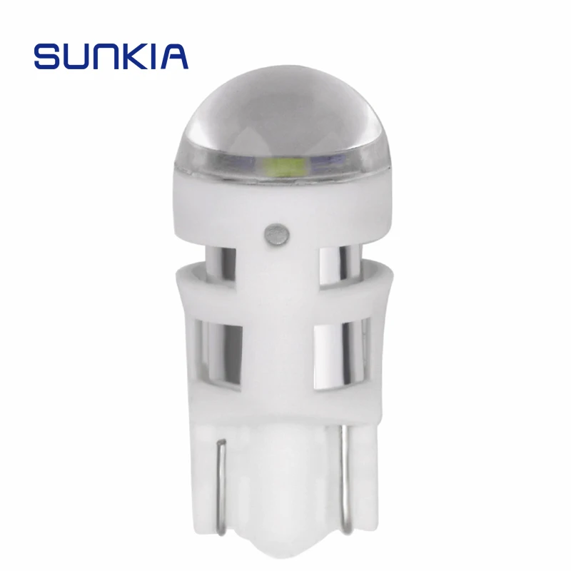 1 шт. суперъярсветодиодный Светодиодная лампа SUNKIA T10 W5W Габаритные задние Light 3030 1SMD