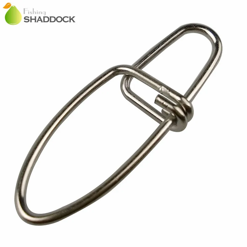 Shaddock Fishing 155pcs/set Insurance Snaps Pin Connector Stainless Steel Hook Snap Clips Set With Box | Спорт и развлечения