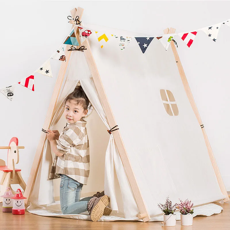 Корейский вариант небольшой свежий хлопковый тент детская игрушка тканевая