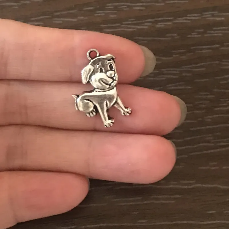 12 шт. DIY Ювелирные изделия Подвески для собак из цинкового сплава Подвеска