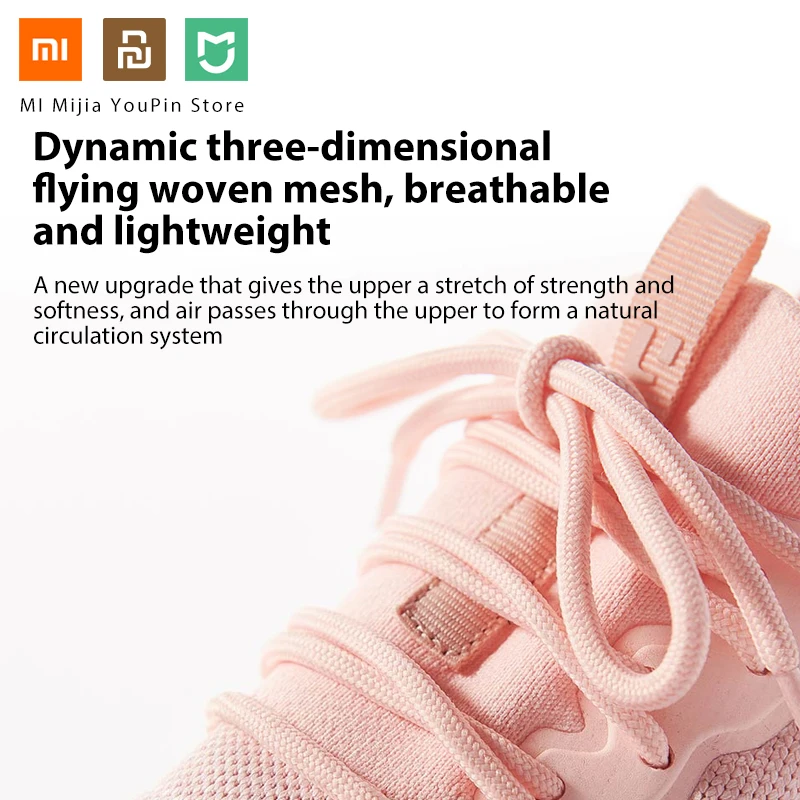 Оригинальные Xiaomi Uleemark мужские и женские повседневные туфли Lac up легкая мужская