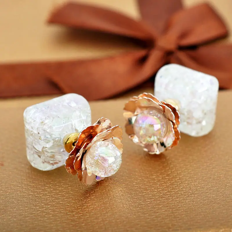 2016 горячая распродажа весна стиль жемчужные серьги скор анти трещины