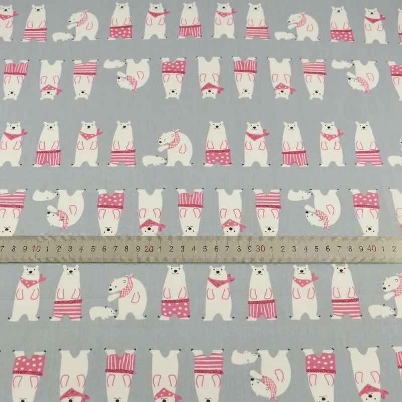 Booksew хлопок ткань 5x50 см желе рулонов Ткань DIY Лоскутная кукла ремесло одеяла Tissu животных мультфильм серии Tecido Telas - Цвет: F  5x50CM