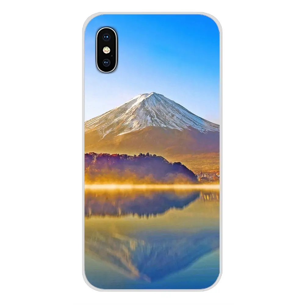 For Xiaomi Redmi Note 6A MI8 Pro S2 A2 Lite Se MIx 1 Max 2 3 Oneplus 6T Covers Landscape Scenery Mountain Mount Fuji Japan | Мобильные