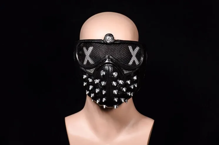 Новинка 2019 маска на Хэллоуин в стиле панк дьявола персональная с заклепками для