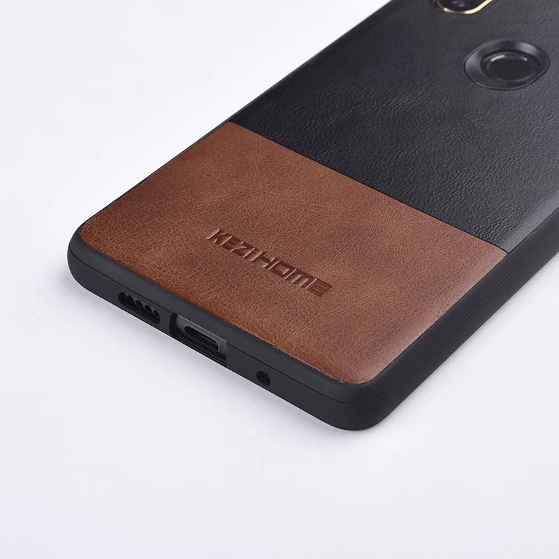 Чехол для Xiaomi Mi Mix 2S KEZiHOME роскошный популярный цвет натуральная кожа силиконовый