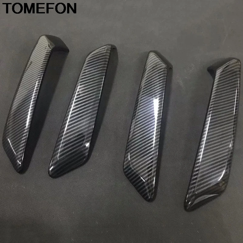 TOMEFON для Audi Q5 FY 2018 2019 внутренняя Передняя и задняя дверная ручка рамка Крышка