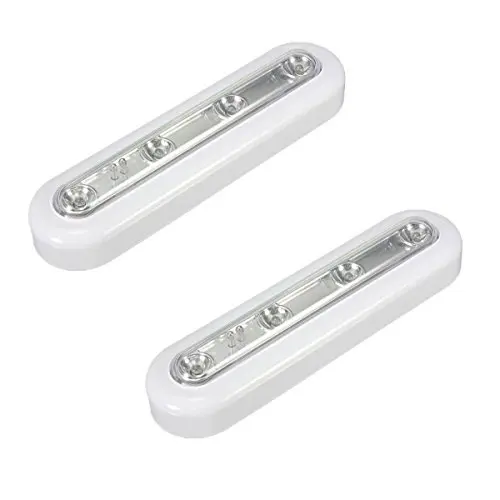 Светильник в коробке набор из 2 предметов сделай сам приклеивается любом месте 4