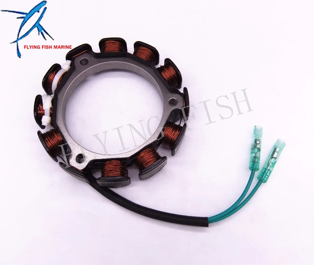 Катушка освещения 6BX 85510 A0 в сборе для подвесных лодок Yamaha F4L F4S F6L F6S F6C 4 тактный