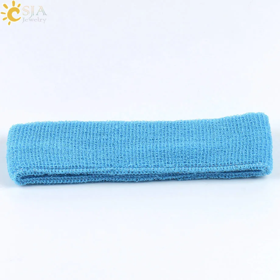 Мужская хлопковая эластичная повязка на голову CSJA для спортзала спорта