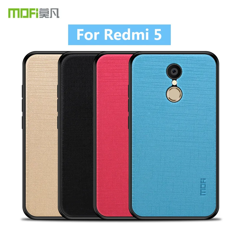 MOFi яркий защитный чехол серии для Xiaomi Redmi 5 Высококачественный ТПУ Мягкий ПК