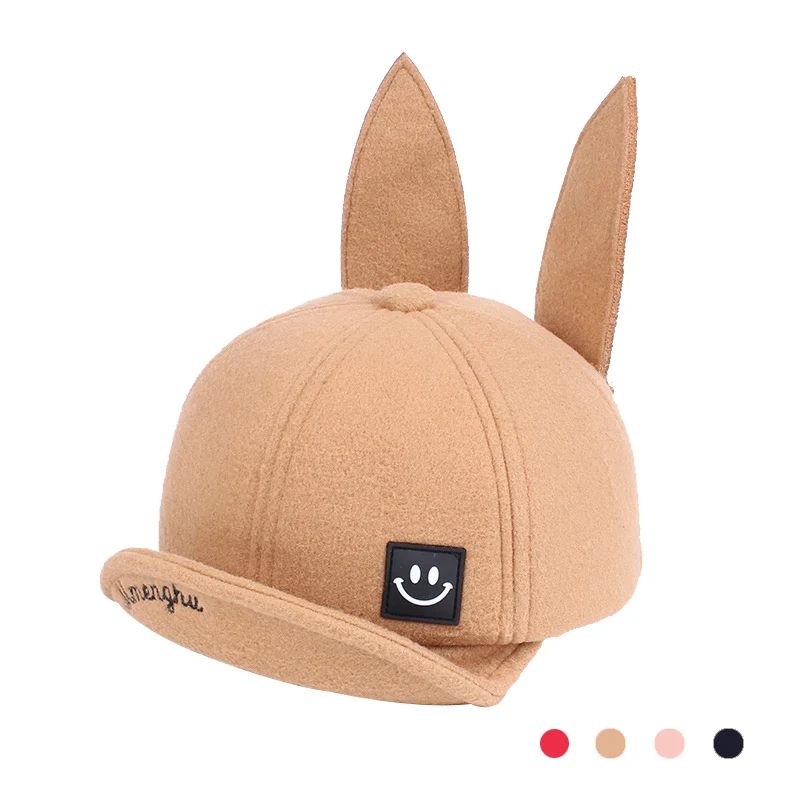 Модная детская Кепки With Bunny Ears 