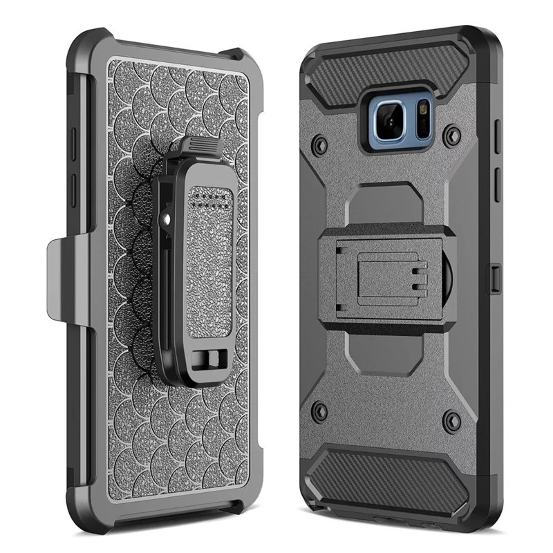 Черный Armour чехол для samsung Galaxy S7 Сталь доспехи воина защитный силиконовый телефона