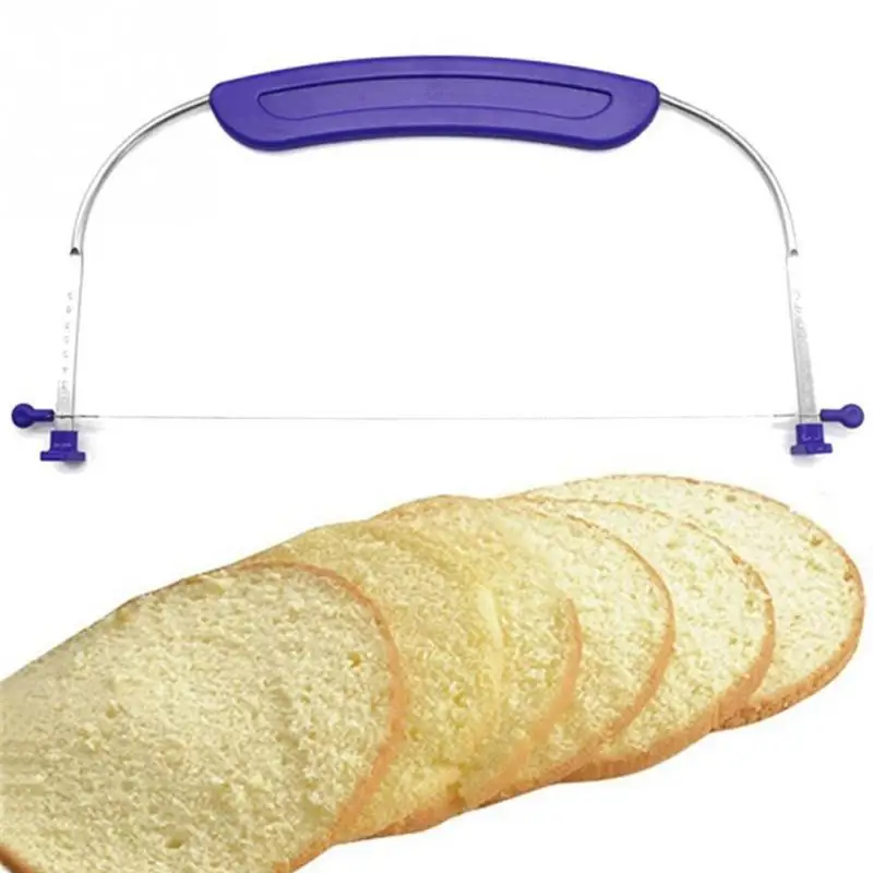 9 регулируемая высота из нержавеющей стали проволока для Хлеба Резак торта пиццы