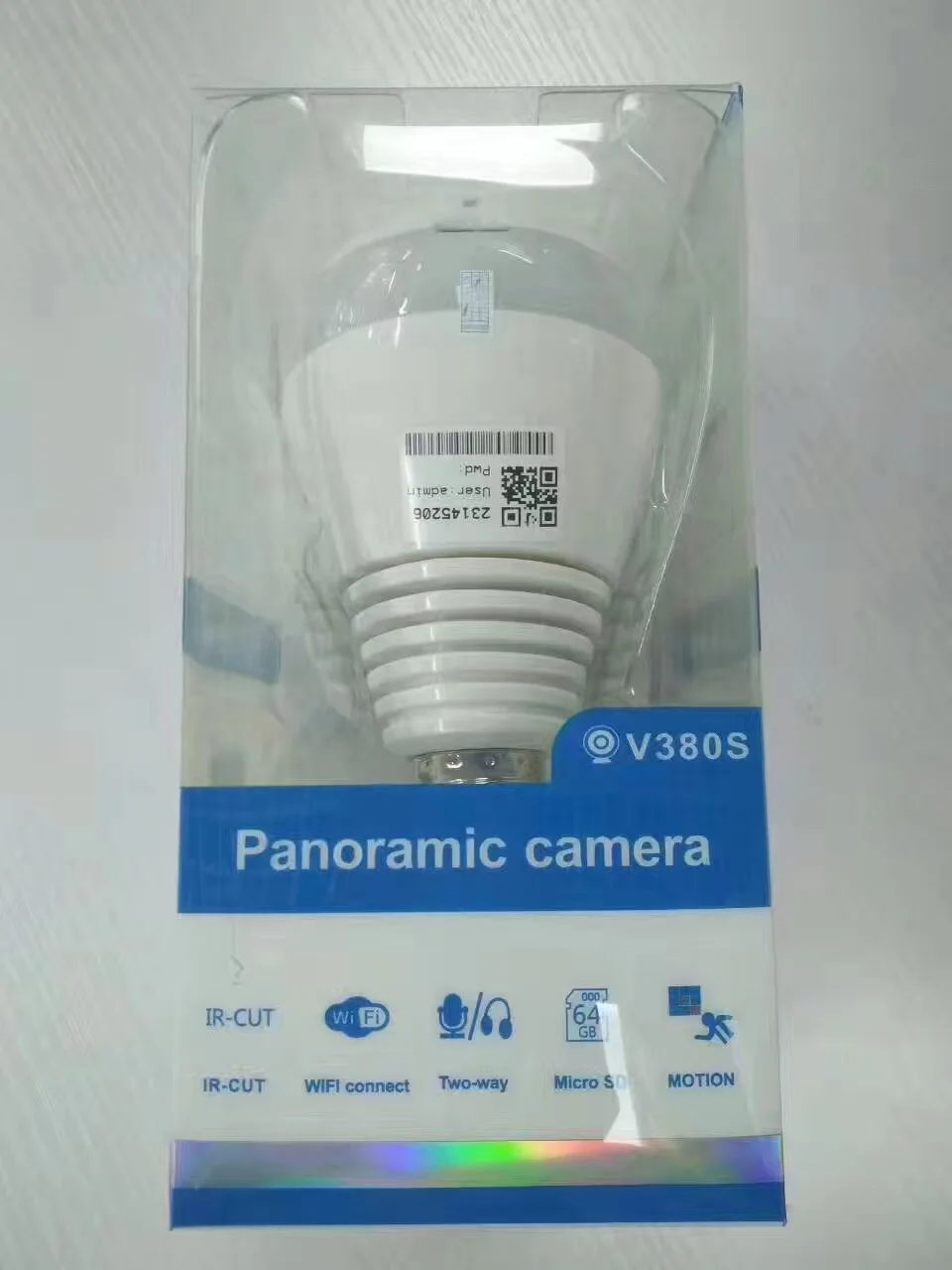Новинка 2017 года 1080 P 3D VR WI-FI IP Камера панорамного обзора 360 градусов Ночное видение