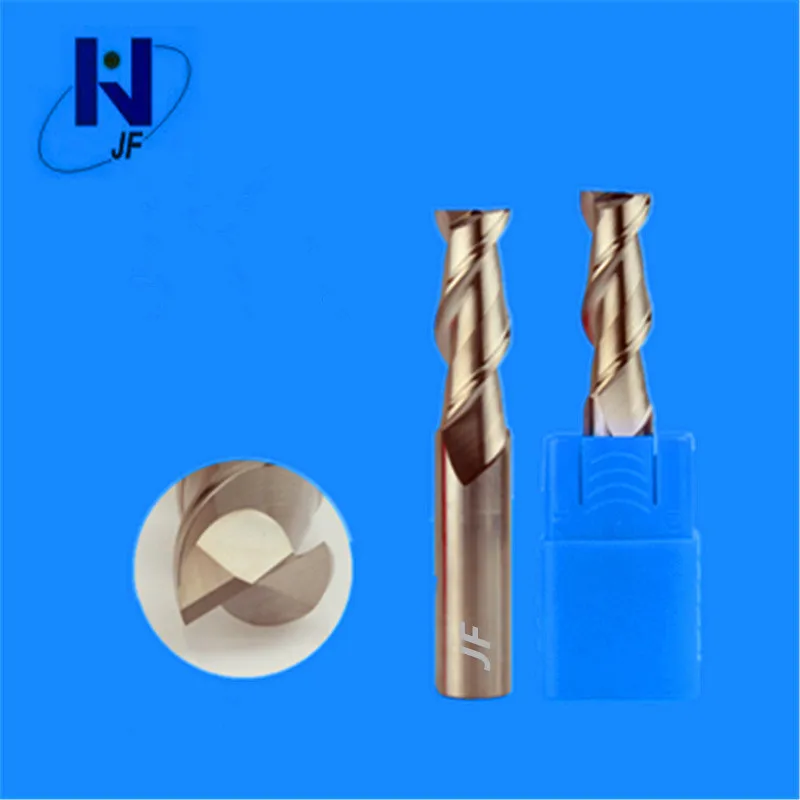 JF D2 * 6 D6 50*2T твердосплавные концевые фрезы 2 флейты для алюминиевых метрических