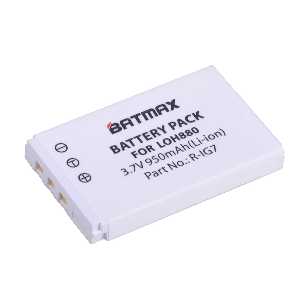 Аккумулятор Batmax R-IG7 1 шт. 3 7 в перезаряжаемый для универсальной камеры Harmony One
