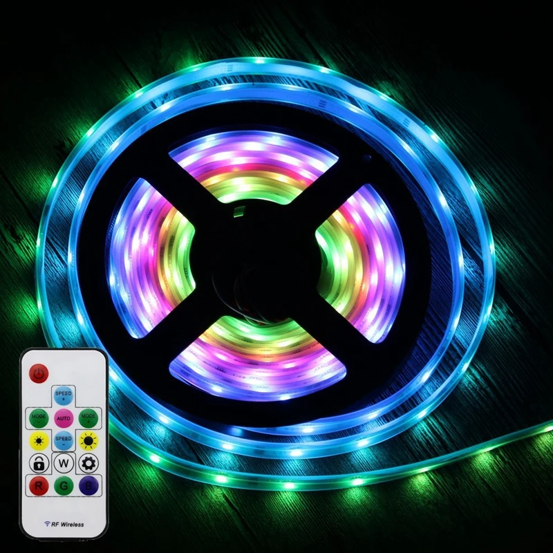 DC5V 24V LED Dream Color Controller 14 Key RF Remote 358 эффекты изменения для Светодиодный Ной ленты WS2811