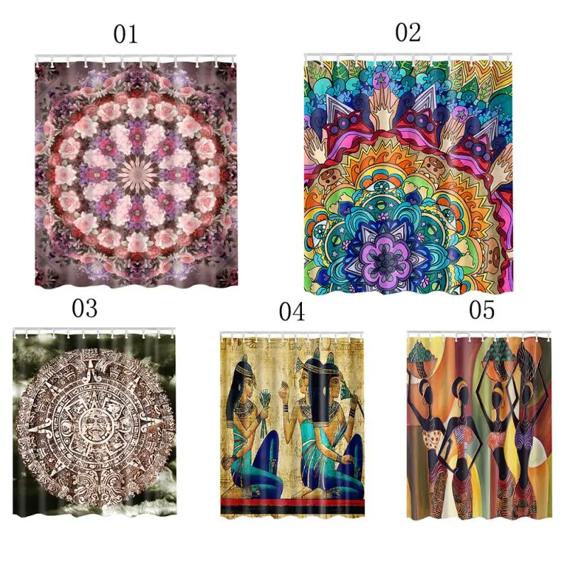 3D Декор Коллекция морской Красочный пейзаж рисунок набор для ванной комнаты