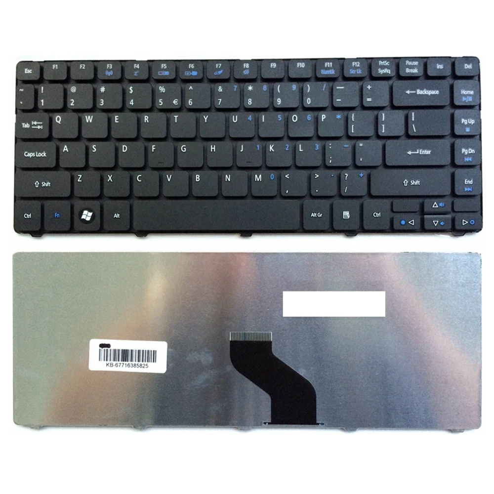 

US Black New English Replace laptop keyboard For Acer Aspire 4349 4350 4350G ZQH ZQ8A ZQ1 AEZQ1R00210 V104646AS3