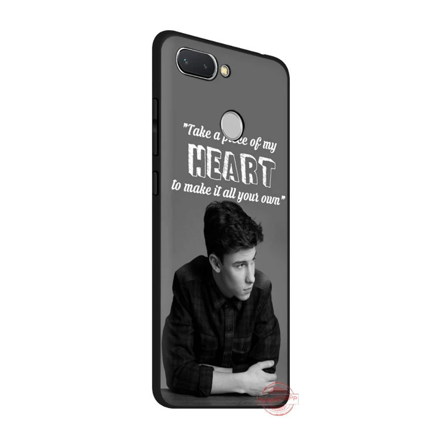 WEBBEDEPP Shawn Mendes 98 мягкая фотография для Redmi Note 8 7 6 5 Pro 4A 5A 6A 4X Plus S2 Go чехлы | Мобильные