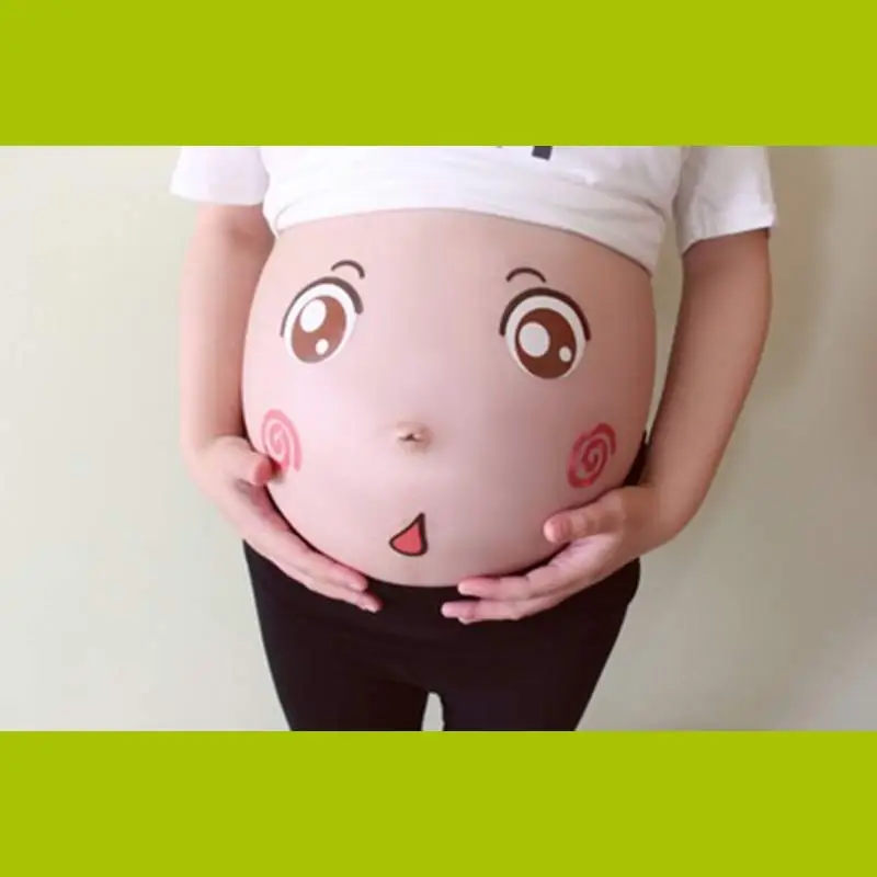 Наклейка на живот фотосессия аксессуары это было дешево и интересно 10 шт.|maternity