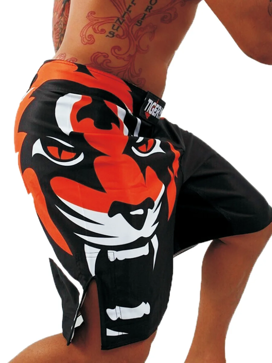 2018 мужские шорты Tiger Muay Thai MMA боевые спортивные боксерские штаны для бокса
