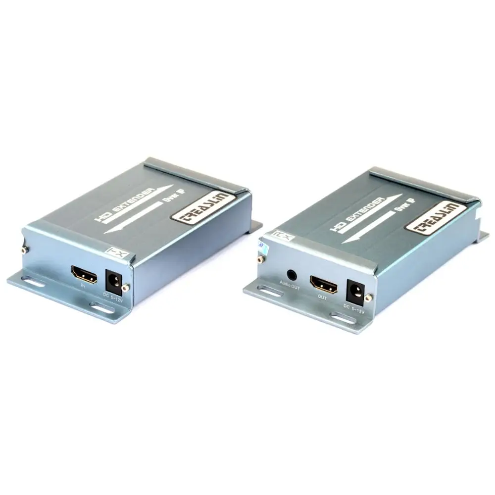 TreasLin 1080P 60Hz HDMI over IP Extender Transmitter and Receiver TCP/IP Up to 393FT for TV STB Support IR Control | Электроника