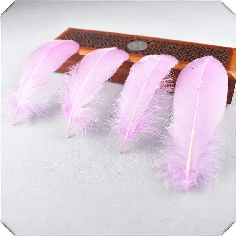 Горячая красный Гусь feather20-100pcs13-18CM DIY Перья для рукоделия и ювелирных изделий Аксессуары для одежды Свадебные украшения Шлейфы