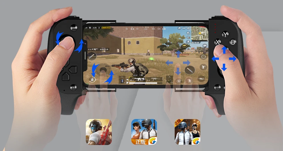 Saitake STK-7007F для pubg мобильных легенд ножи из правил выживания контроллер Android iOS