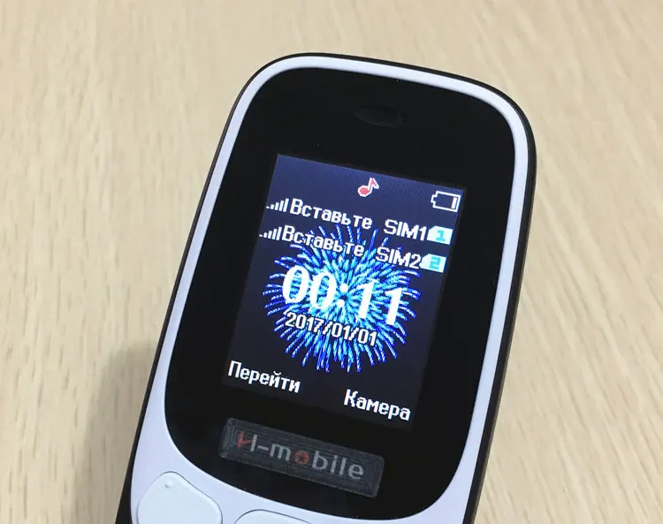 1,7" Dual Sim FM Радио Громкий Динамик мобильный телефон дешево Китай gsm сотовые телефоны русская клавиатура кнопка H-mobile