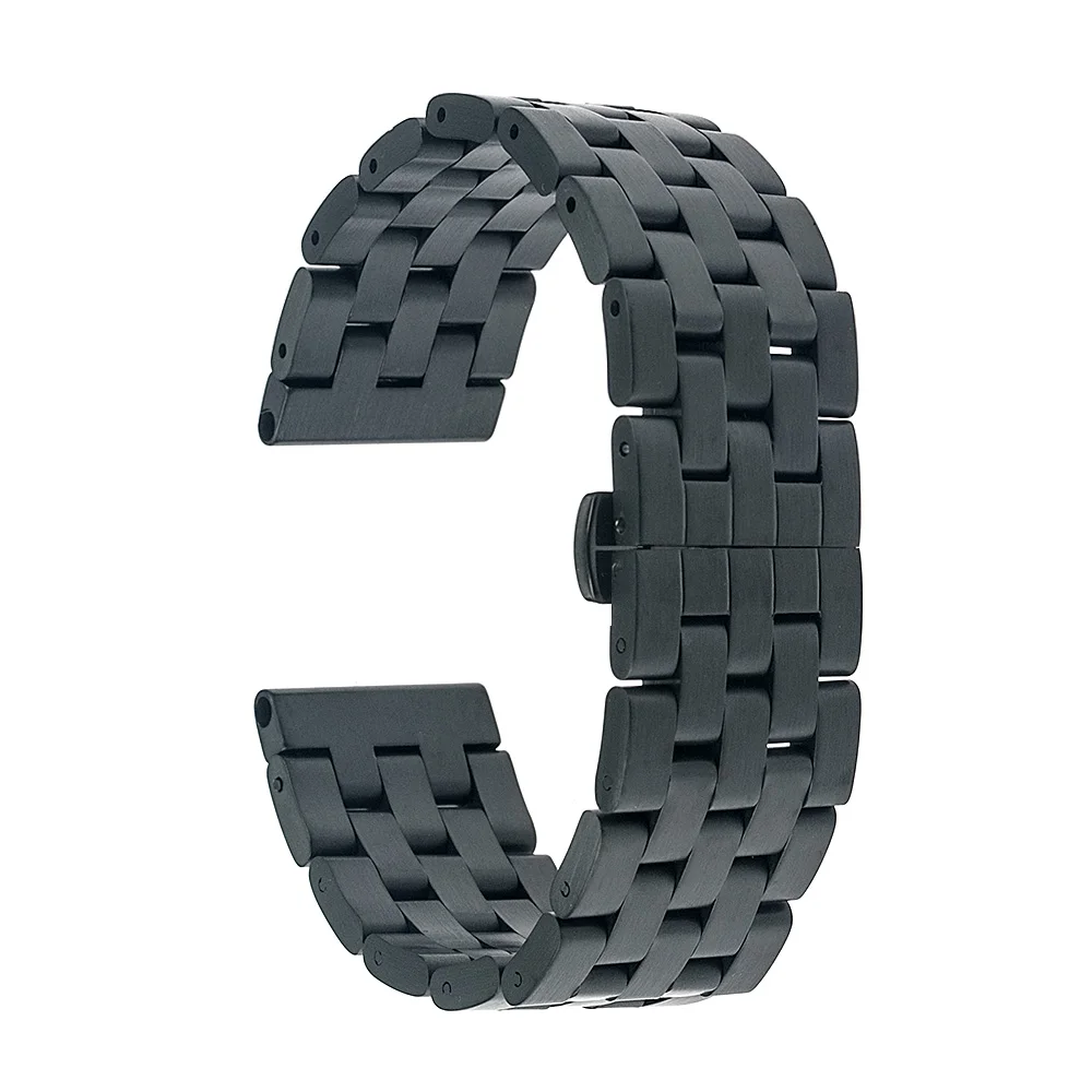 24 мм ремешок для часов из нержавеющей стали + адаптеры Suunto Core наручных браслет все
