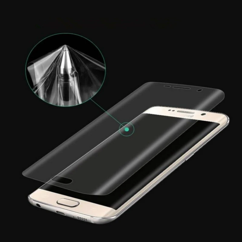 Защитная пленка с закругленными краями для Samsung Galaxy S9 S8 S7 Edge S6 edge Plus Note9 | Мобильные